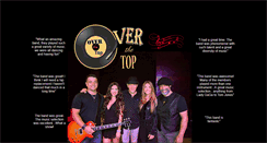 Desktop Screenshot of overthetopband.com